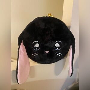 2020 Na Na Na Surprises Black Bunny Carrying Zip Case with Handle.